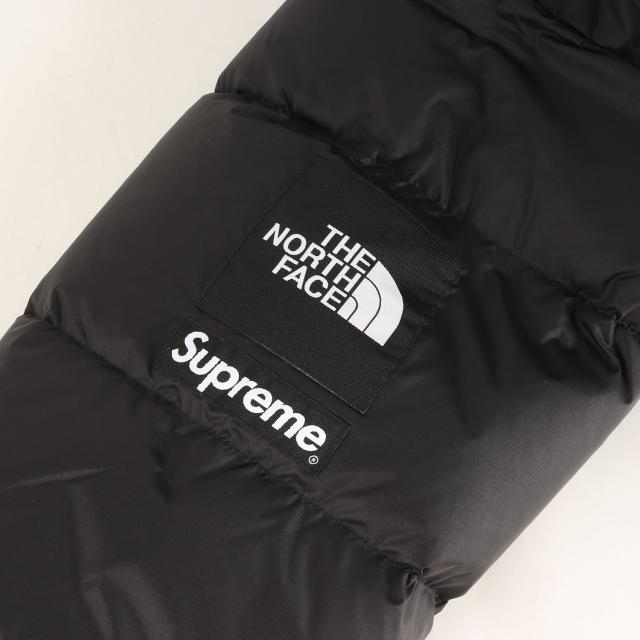 Supreme シュプリーム ジャケット ブラック 黒 サイズ:L | 24AW THE NORTH FACE パッチ付き ヌプシ ダウンジャケット (Nuptse Jacket) | アウター ブルゾン 上着 | コラボ【メンズ】【K4638】