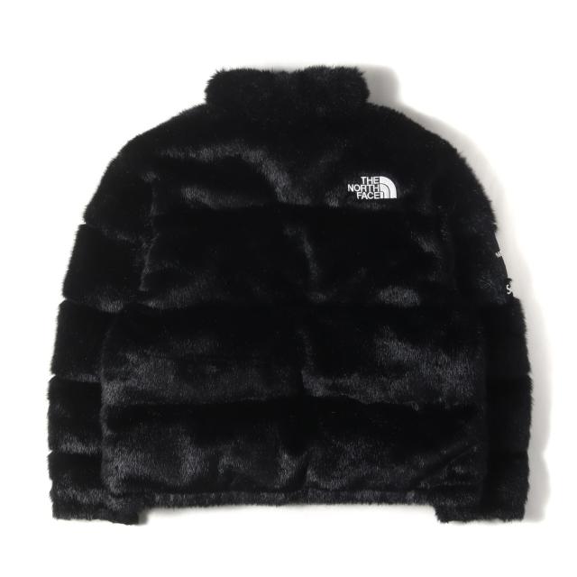 Supreme シュプリーム ジャケット グレー ブラック サイズ:L | 20AW THE NORTH FACE フェイクファー ヌプシ ダウンジャケット (Faux Fur Nuptse Jacket) | アウター ブルゾン 上着 | コラボ【メンズ】【中古】【K4638】_1
