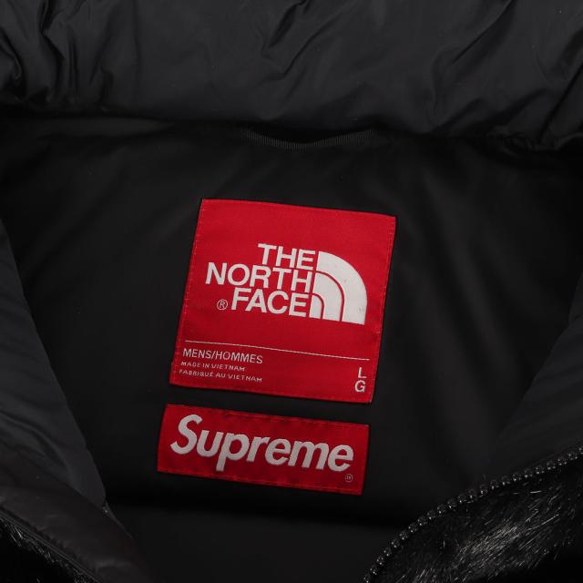 Supreme シュプリーム ジャケット グレー ブラック サイズ:L | 20AW THE NORTH FACE フェイクファー ヌプシ ダウンジャケット (Faux Fur Nuptse Jacket) | アウター ブルゾン 上着 | コラボ【メンズ】【中古】【K4638】_2