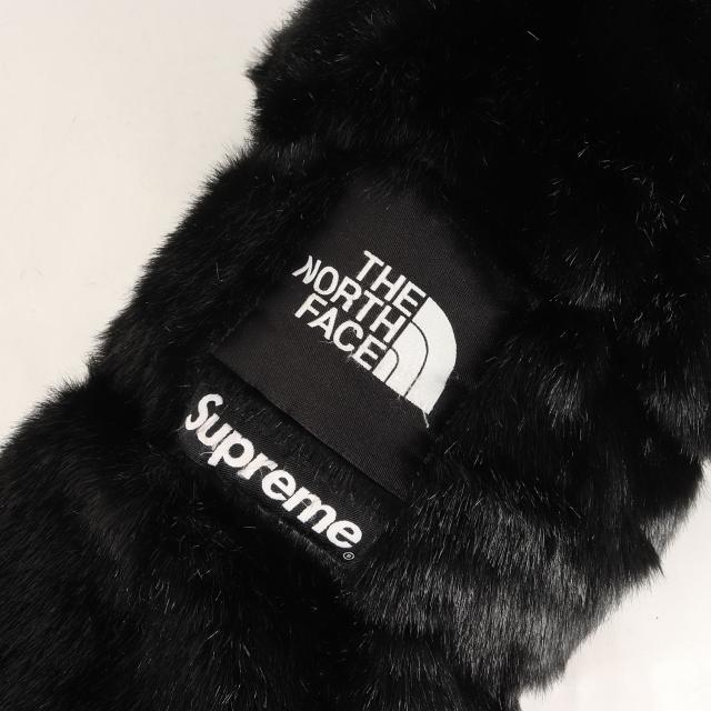 Supreme シュプリーム ジャケット グレー ブラック サイズ:L | 20AW THE NORTH FACE フェイクファー ヌプシ ダウンジャケット (Faux Fur Nuptse Jacket) | アウター ブルゾン 上着 | コラボ【メンズ】【中古】【K4638】_4