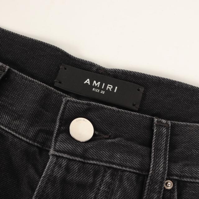 AMIRI アミリ パンツ サイズ:32 / 25SS スクリプト クリスタル ストレート デニム パンツ (SCRIPT CRYSTAL STRAIGHT) / ヴィンテージブラックインディゴ / イタリア製 / ボトムス ジーンズ ジーパン【メンズ】【K4469】_2
