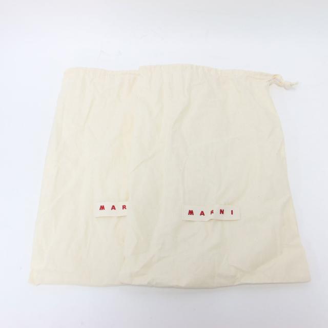 MARNI マルニ サイズ:38(25.0cm) | ナッパレザー パブロ メリージェーンスニーカー | PABLO | 厚底 ストラップ フラット ロゴ | アイボリー | イタリア製 ブランド シューズ 靴【レディース】【K4669】_7