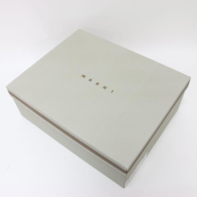 MARNI マルニ サイズ:38(25.0cm) | ナッパレザー パブロ メリージェーンスニーカー | PABLO | 厚底 ストラップ フラット ロゴ | アイボリー | イタリア製 ブランド シューズ 靴【レディース】【K4669】_8