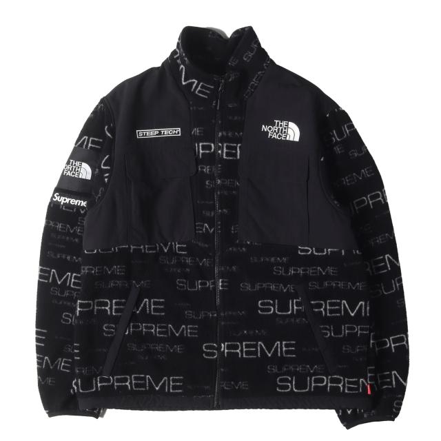 Supreme シュプリーム ジャケット ブラック 黒 サイズ:L | 21AW THE NORTH FACE スティープテック フリース ジャケット (Steep Tech Fleece Jacket) | アウター ブルゾン 上着 | コラボ【メンズ】【中古】【K4670】