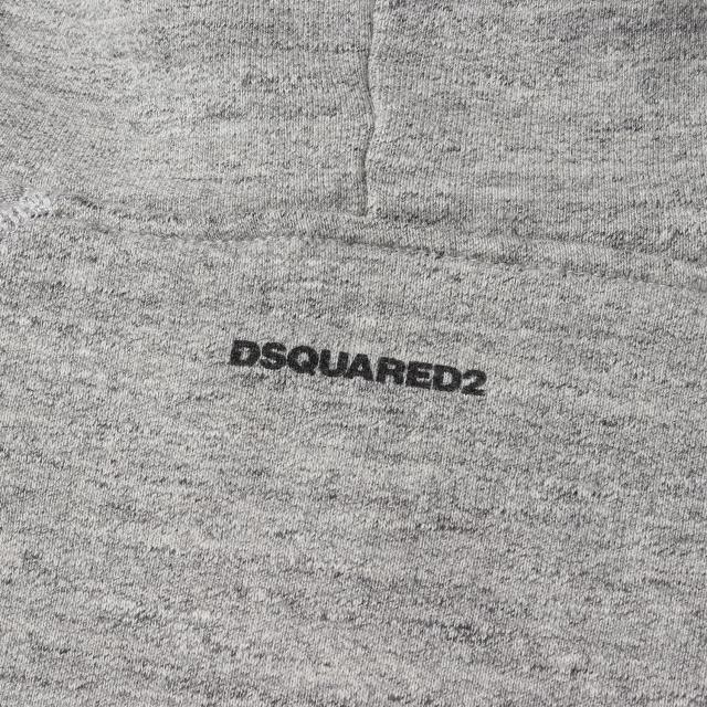 DSQUARED2 ディースクエアード パーカー ヘザーグレー サイズ:XS | 20SS ロゴ スウェット パーカー (S75GU0275 S25148) | Cool Raglan Fit | トップス フーディー【メンズ】【中古】【美品】【K4670】_4