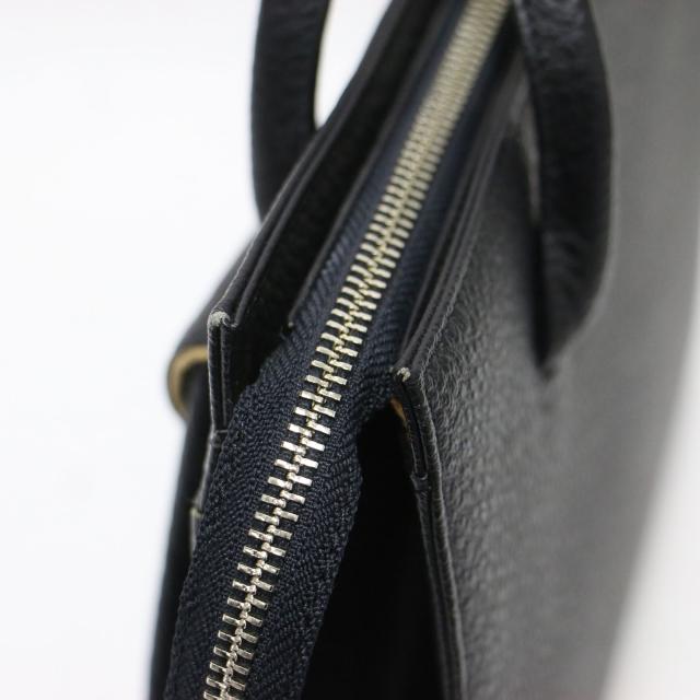 COMME des GARCONS コムデギャルソン バッグ ブラック 黒 | カウレザー ハンドバッグ / トートバッグ | フラップポケット 牛革 | ブランド カバン【レディース】【中古】【K4697】_9