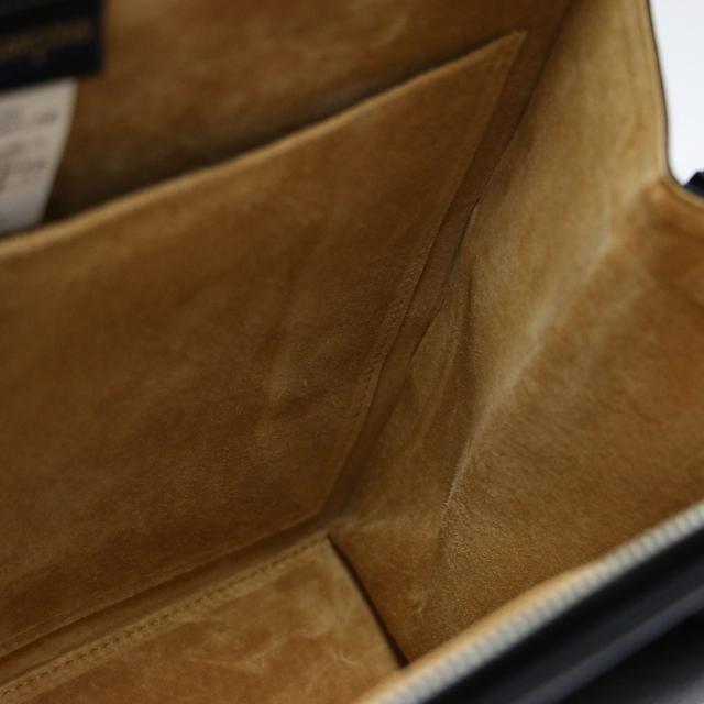 COMME des GARCONS コムデギャルソン バッグ ブラック 黒 | カウレザー ハンドバッグ / トートバッグ | フラップポケット 牛革 | ブランド カバン【レディース】【中古】【K4697】_11