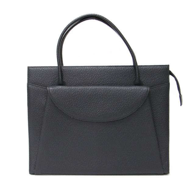 COMME des GARCONS コムデギャルソン バッグ ブラック 黒 | カウレザー ハンドバッグ / トートバッグ | フラップポケット 牛革 | ブランド カバン【レディース】【中古】【K4697】_2