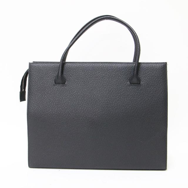 COMME des GARCONS コムデギャルソン バッグ ブラック 黒 | カウレザー ハンドバッグ / トートバッグ | フラップポケット 牛革 | ブランド カバン【レディース】【中古】【K4697】_3
