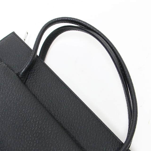 COMME des GARCONS コムデギャルソン バッグ ブラック 黒 | カウレザー ハンドバッグ / トートバッグ | フラップポケット 牛革 | ブランド カバン【レディース】【中古】【K4697】_6