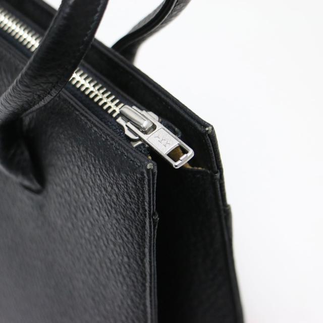 COMME des GARCONS コムデギャルソン バッグ ブラック 黒 | カウレザー ハンドバッグ / トートバッグ | フラップポケット 牛革 | ブランド カバン【レディース】【中古】【K4697】_8