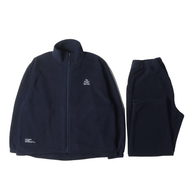 FreshService フレッシュサービス ネイビー 紺 サイズ:各M | 25AW フリース トラックジャケット & パンツ セットアップ (FLEECE TRACK SUIT) | ブランド【メンズ】【中古】【美品】【K4704】