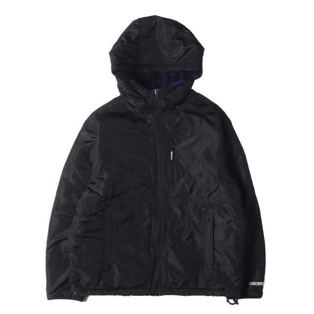 Supreme シュプリーム ジャケット ブラック ブルー サイズ:M | 21AW ケルティックノット柄 リバーシブル フリースジャケット (Celtic Knot Reversible WINDSTOPPER Fleece Hooded Jacket) | アウター ブルゾン 上着【メンズ】【中古】【K4707】_2