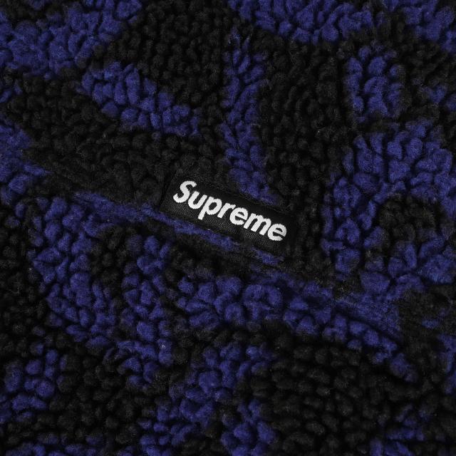 Supreme シュプリーム ジャケット ブラック ブルー サイズ:M | 21AW ケルティックノット柄 リバーシブル フリースジャケット (Celtic Knot Reversible WINDSTOPPER Fleece Hooded Jacket) | アウター ブルゾン 上着【メンズ】【中古】【K4707】_9