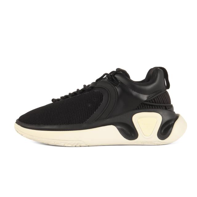 BALMAIN バルマン サイズ:US8(26.0cm) | B Runner / 44 rue Francois 1er | ブラック 黒 | ローカット スニーカー シューズ 靴 【メンズ】【中古】【K4708】
