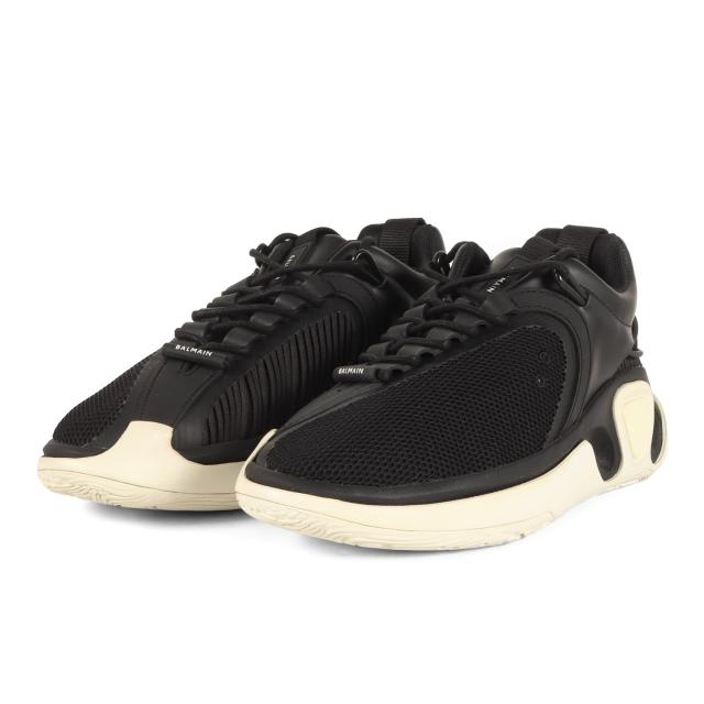 BALMAIN バルマン サイズ:US8(26.0cm) | B Runner / 44 rue Francois 1er | ブラック 黒 | ローカット スニーカー シューズ 靴 【メンズ】【中古】【K4708】_1