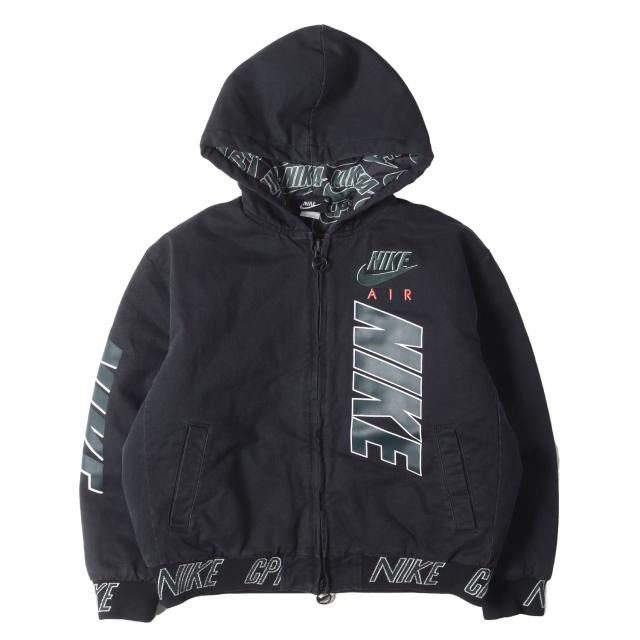 NIKE ナイキ ジャケット ブラック 黒 サイズ:M | 21SS CACTUS PLANT FLEA MARKET / CPFM 裏地キルティング ワークジャケット (Work Jacket) | アウター ブルゾン 上着【メンズ】【中古】【美品】【K4710】