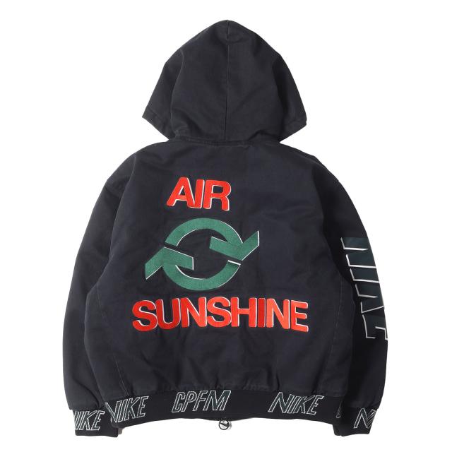 NIKE ナイキ ジャケット ブラック 黒 サイズ:M | 21SS CACTUS PLANT FLEA MARKET / CPFM 裏地キルティング ワークジャケット (Work Jacket) | アウター ブルゾン 上着【メンズ】【中古】【美品】【K4710】_1