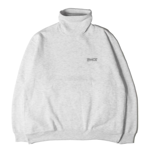 ENNOY エンノイ アッシュグレー サイズ:各XL | 24AW トートルネック スウェット & スウェットパンツ セットアップ (Electric Logo Turtleneck Sweat Set Up) 【メンズ】【中古】【美品】【K4711】_1