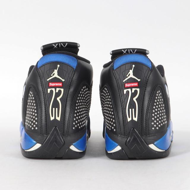 Supreme シュプリーム サイズ:US9.5(27.5cm) | NIKE AIR JORDAN 14 RETRO S (BV7630-004) | ナイキ エアジョーダン14 レトロ | ブラック バーシティロイヤル | コラボ スニーカー シューズ バッシュ 靴【メンズ】【中古】【K4713】_2