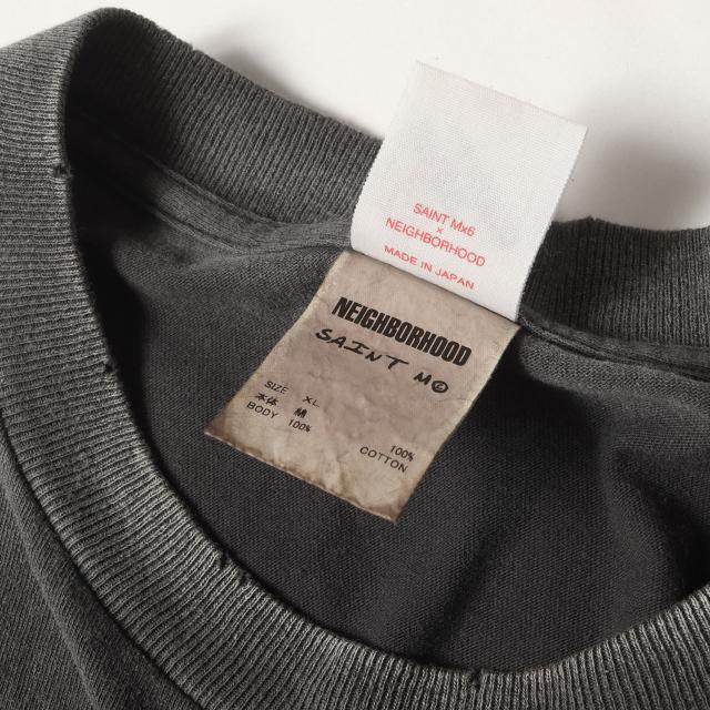SAINT MICHAEL セントマイケル Tシャツ ブラック 黒 サイズ:XL | 25SS NEIGHBORHOOD ヴィンテージ加工 ロングスリーブ Tシャツ (LS Tee _Sthd.Speedkills) | トップス カットソー 長袖 | コラボ【メンズ】【中古】【美品】【K4714】_3