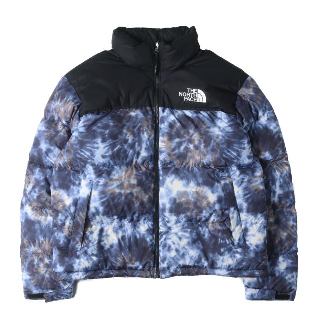 THE NORTH FACE ノースフェイス ジャケット ブルー系 サイズ:105(XL) | 海外限定 タイダイ ヌプシ ダウンジャケット (Nuptse Jacket) | アウター ブルゾン 上着【メンズ】【中古】【K4714】