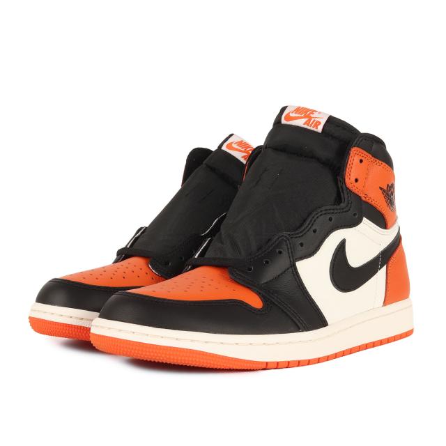 NIKE ナイキ サイズ:US9(27.0cm) | AIR JORDAN 1 RETRO HIGH OG SHATTERED BACKBOARD (2025年製 / DZ5485-008) | エア ジョーダン 1 ハイ | ブラック セイル スターフィッシュ | ハイカット スニーカー シューズ 靴【メンズ】【K4723】_1