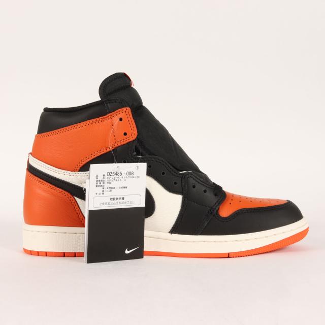 NIKE ナイキ サイズ:US9(27.0cm) | AIR JORDAN 1 RETRO HIGH OG SHATTERED BACKBOARD (2025年製 / DZ5485-008) | エア ジョーダン 1 ハイ | ブラック セイル スターフィッシュ | ハイカット スニーカー シューズ 靴【メンズ】【K4723】_4