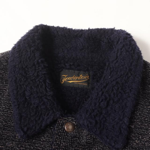 TENDERLOIN テンダーロイン ジャケット ネイビー 紺 サイズ:L | ごま塩 コーデュロイ サドル ボアジャケット (T-SADDLE JIMON JKT) | アウター ブルゾン 上着【メンズ】【中古】【K4723】_3