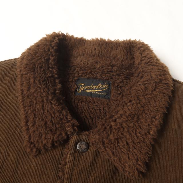 TENDERLOIN テンダーロイン ジャケット ブラウン サイズ:M | コーデュロイ サドル ボアジャケット(T-SADDLE CORDUROY JKT) | アウター ブルゾン 上着【メンズ】【中古】【K4723】_4