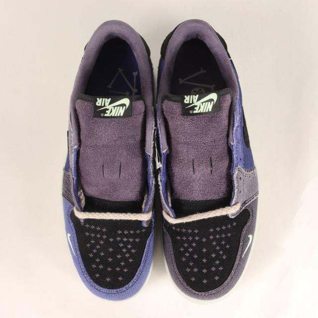 NIKE ナイキ サイズ:US8(26.0cm) | Zion Williamson AIR JORDAN 1 RETRO LOW OG VOODOO ALTERNATE (IH2309-500) | ザイオン・ウィリアムソン コラボ ジョーダン 1 ロー | リージェンシーパープル ベイパーグリーン | ローカット スニーカー【メンズ】【K4723】