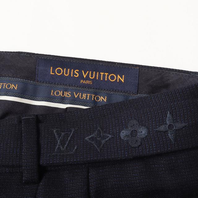 LOUIS VUITTON ルイヴィトン パンツ ネイビー 紺 サイズ:36 | ダブル 