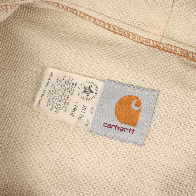 Carhartt カーハート ジャケット ブラウン サイズ:L | USA製 星タグ | 80s 裏サーマル ブラウンダック アクティブ ジャケット | JR106 | 80年代 ヴィンテージ 古着 | アウター ブルゾン 上着【メンズ】【中古】【K4729】_2