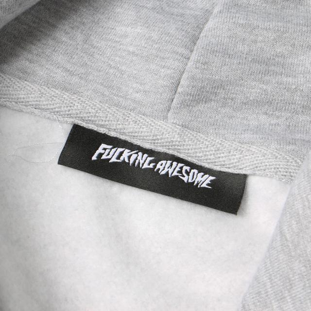 Fucking Awesome ファッキングオーサム パーカー グレー サイズ:M | 25AW グラフィックロゴ スウェットパーカー (Dill Collage Logo Hoodie) | トップス フーディー プルオーバー【メンズ】【中古】【美品】【K4727】_2