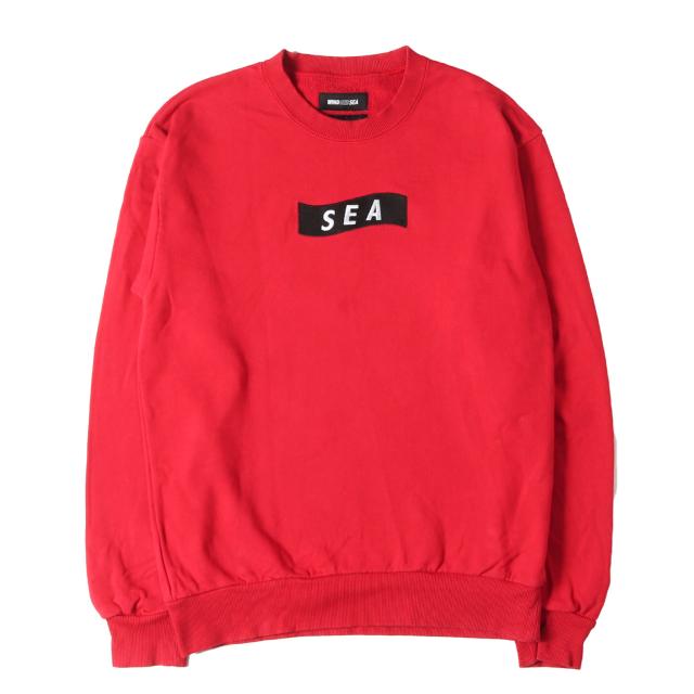 WIND AND SEA ウィンダンシー スウェット レッド サイズ:S | 21AW GOD 