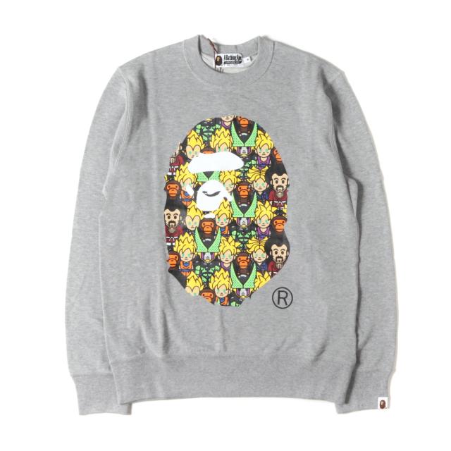 A BATHING APE ア ベイシング エイプ スウェット グレー サイズ:M