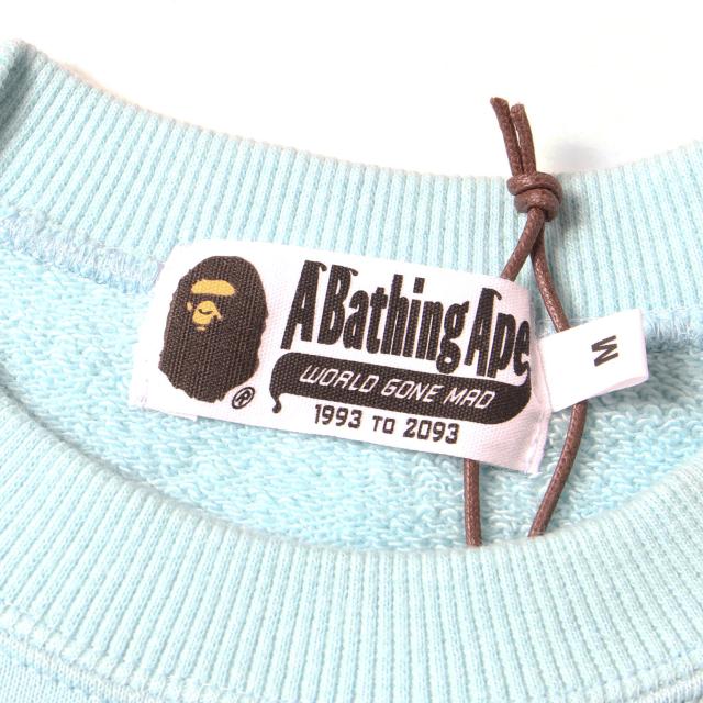 A BATHING APE ア ベイシング エイプ スウェット サックス サイズ:M | 22SS ドラゴンボール超 スーパーヒーロー マイロキャラクター柄 猿顔 スウェットシャツ | トップス トレーナー | コラボ 【メンズ】【K4727】_2