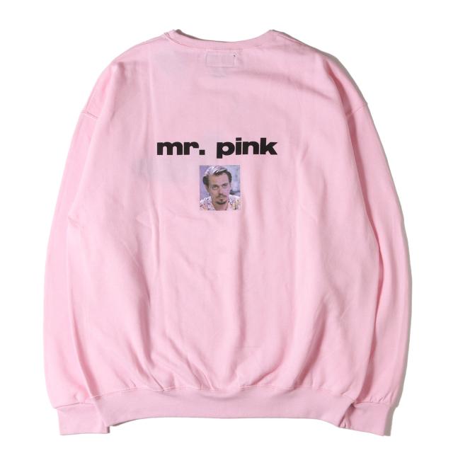 WACKO MARIA ワコマリア スウェット ピンク サイズ:XL | 24SS RESERVOIR DOGS フォトプリント スウェットシャツ (SWEAT SHIRT) | トップス トレーナー | コラボ【メンズ】【K4727】