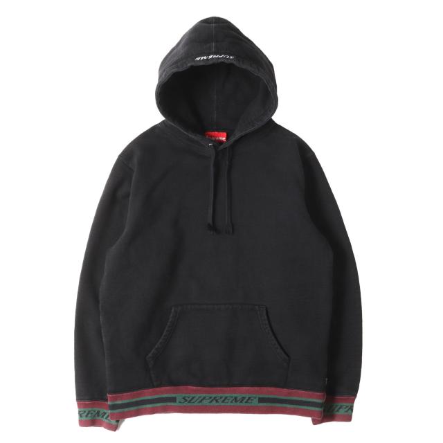 Supreme ジップアップパーカー ブラック　最終値下げ 黒 Supreme ジップパーカー Supreme パーカーコーデ 黒 パーカー