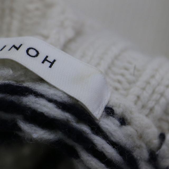 POLO Ralph Lauren ポロ ラルフローレン ニット ベージュ サイズ:S | RL レタード クルーネック セーター / ニット | 長袖 ロゴ ウール コットン | トップス【レディース】【中古】【K4729】_8