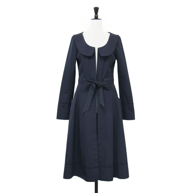 FOXEY NEW YORK フォクシーニューヨーク コート ネイビー 紺 サイズ:38 