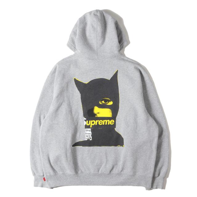 Supreme シュプリーム パーカー ヘザーグレー サイズ:XL | 23AW キャットウーマン スウェット パーカー (Catwoman Hooded Sweatshirt) | トップス フーディー【メンズ】【中古】【K4730】