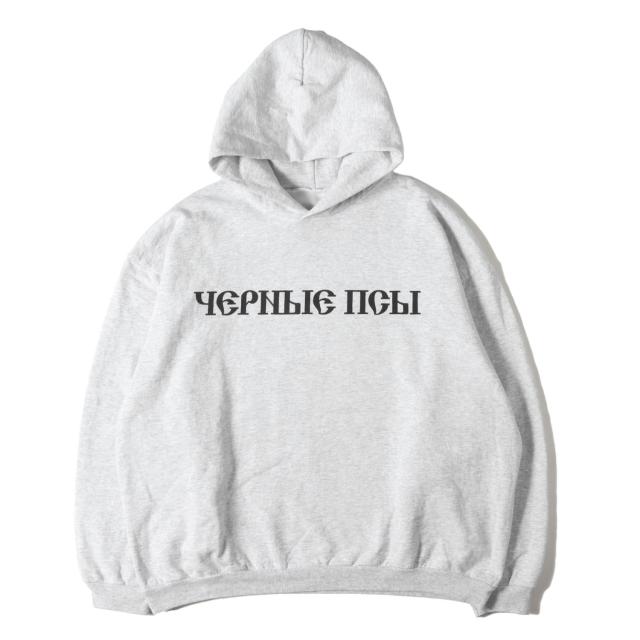 YEEZY イージー パーカー グレー サイズ:2 | YZY ×Gosha Rubchinskiy ブランドロゴ スウェットパーカー | トップス フーディー | コラボ【メンズ】【中古】【美品】【K4731】