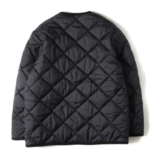 LAVENHAM ラベンハム ジャケット ブラック 黒 サイズ:XXL | ノーカラー キルティング パテッド ジャケット | アウター ブルゾン 上着【メンズ】【中古】【美品】【K4731】