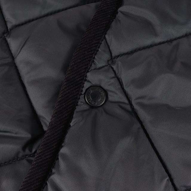 LAVENHAM ラベンハム ジャケット ブラック 黒 サイズ:XXL | ノーカラー キルティング パテッド ジャケット | アウター ブルゾン 上着【メンズ】【中古】【美品】【K4731】