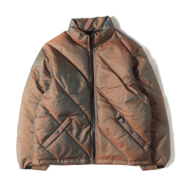 Supreme シュプリーム ジャケット グリーン サイズ サイズ:L | イリディセント パフィー ダウンジャケット (Iridescent Puffy Jacket) | アウター ブルゾン 上着【メンズ】【中古】【美品】【K4738】