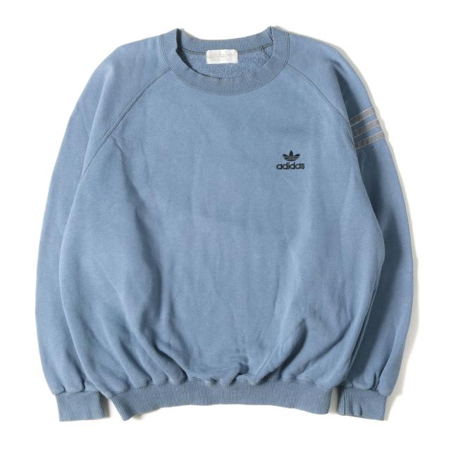 adidas vintage アディダスヴィンテージ スウェット ライトブルー 青