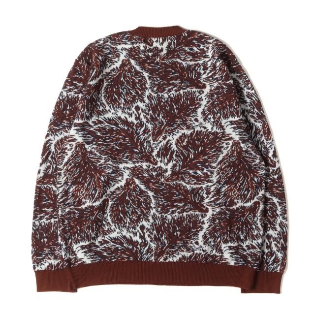 TENDERLOIN テンダーロイン ニット ブラウン サイズ:XL | ウルフ柄 ウールニット セーター(T-SWEATER WOLF) | トップス プルオーバー【メンズ】【中古】【美品】【K4735】_1