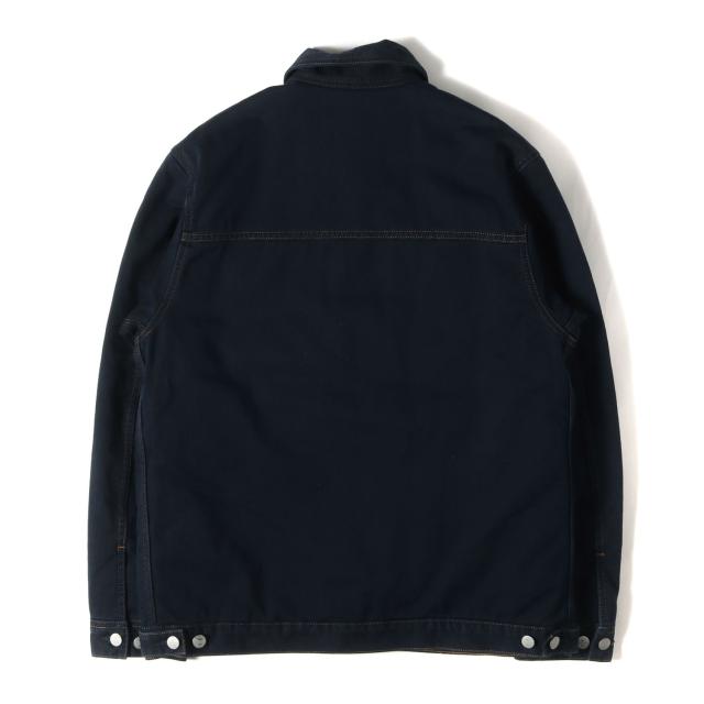 Carhartt WIP カーハート ジャケット ネイビー 紺 サイズ:S | ヘビーツイル ダブル フロント ワークジャケット (DOUBLE FRONT JACKET) | アウター ブルゾン 上着 コーデ スタイル【メンズ】【中古】【K4736】_1
