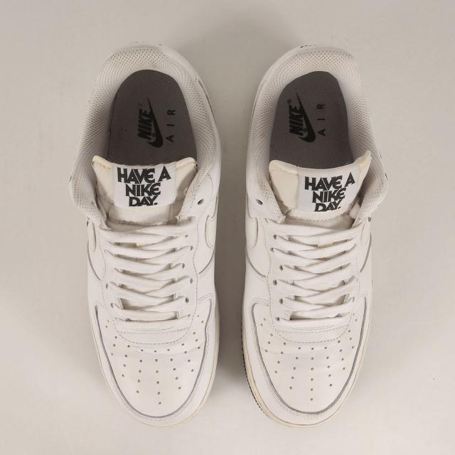 NIKE ナイキ サイズ:US9.5(27.5cm) | AIR FORCE 1 07 LV8 ND HAVE A NIKE DAY (BQ9044-100) | エア フォース 1 | ホワイト 白 | ローカット スニーカー シューズ 靴【メンズ】【中古】【K4736】